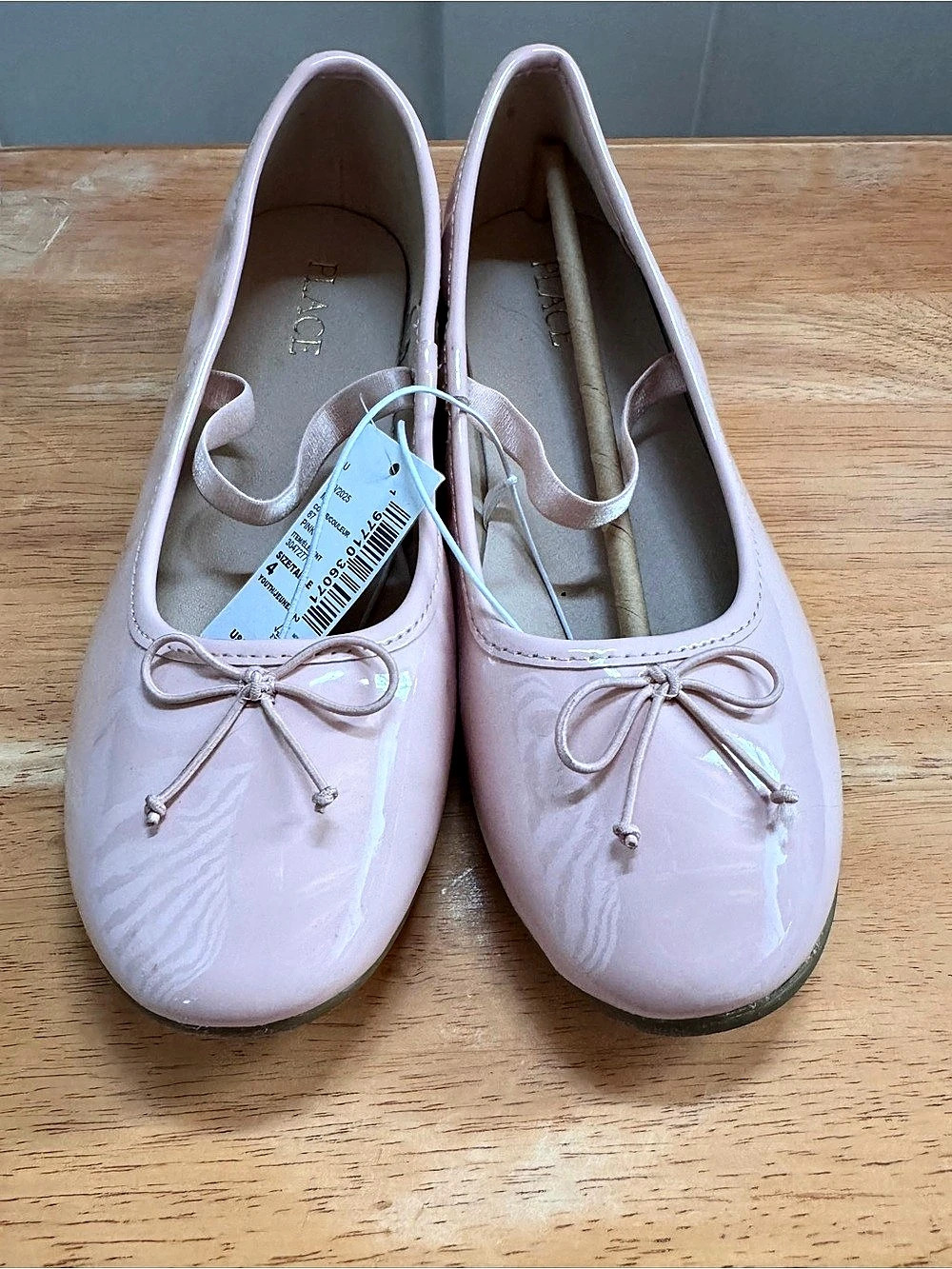 Place Bow pink Ballet Flats in Pink US 4 youth (approx women’s 5.5) NWT